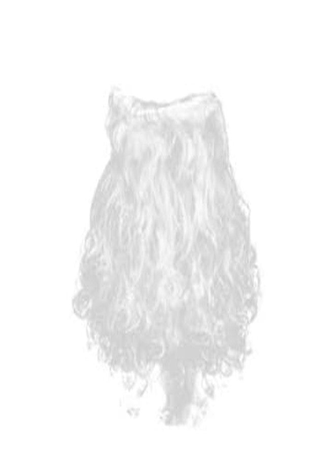 EPARTY- 1P Santa Claus White Beard Moustache Christmas Decoration(Size;-28CM) - Image 2